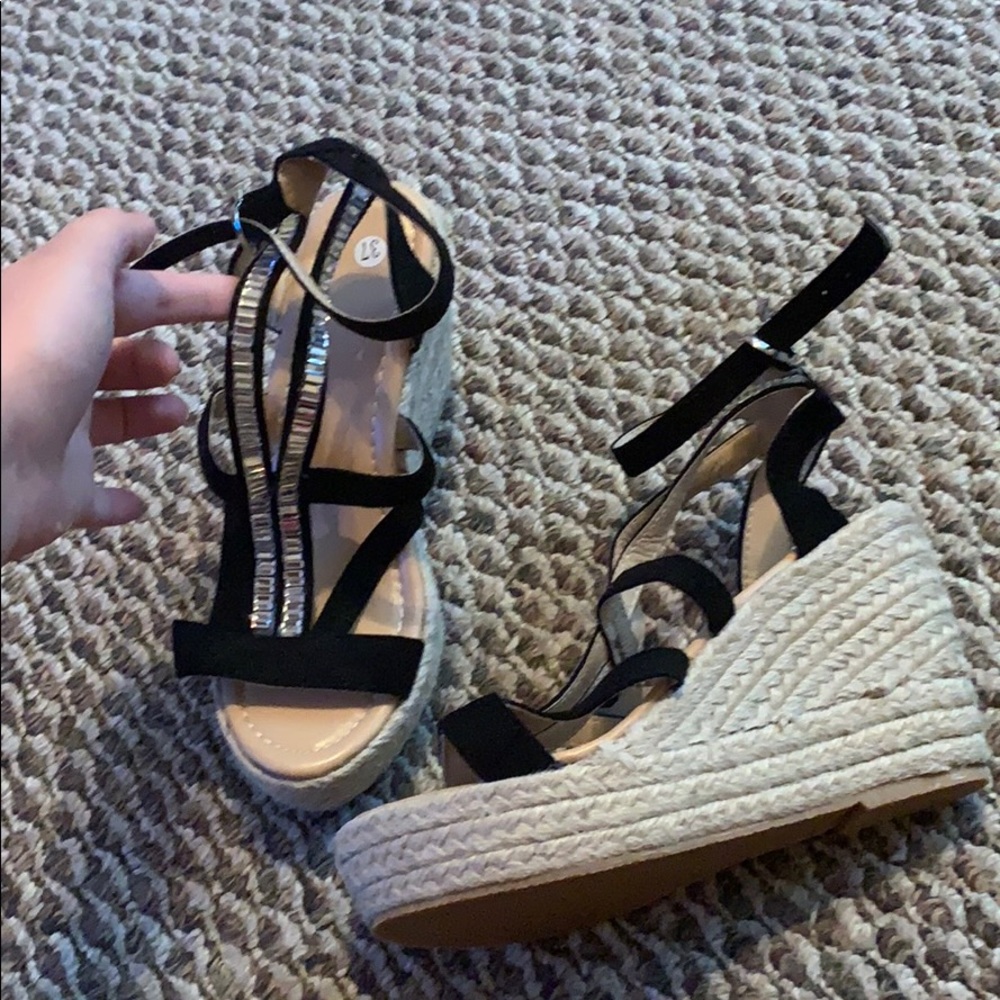 Jeweled wedges